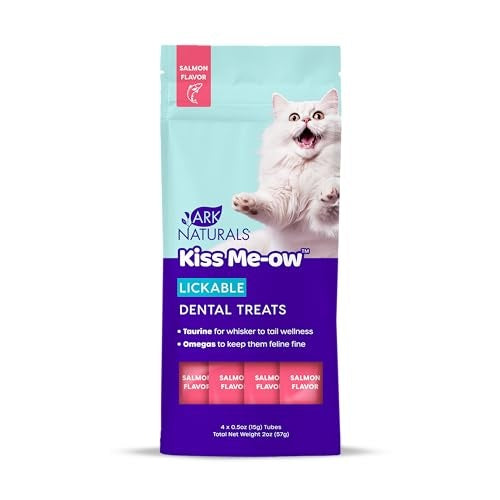 Antelope Kiss Me-Ow Salmon Dental Cat Treats, 2 oz.