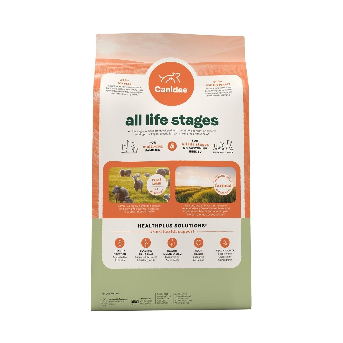 Canidae All Life Stages Lamb & Ancient Grains Dry Dog Food 27lb