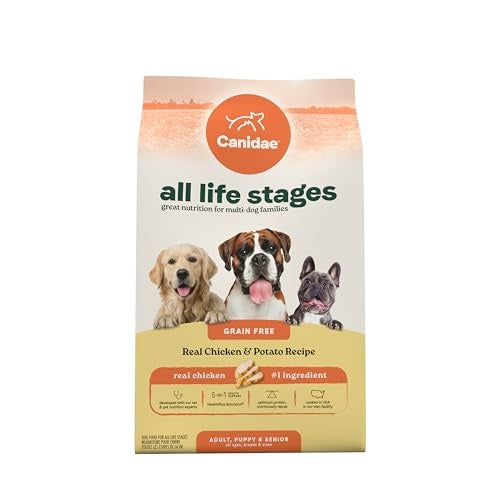 Canidae PURE Chicken & Potato Grain-Free Dry Dog Food, 4 lbs.