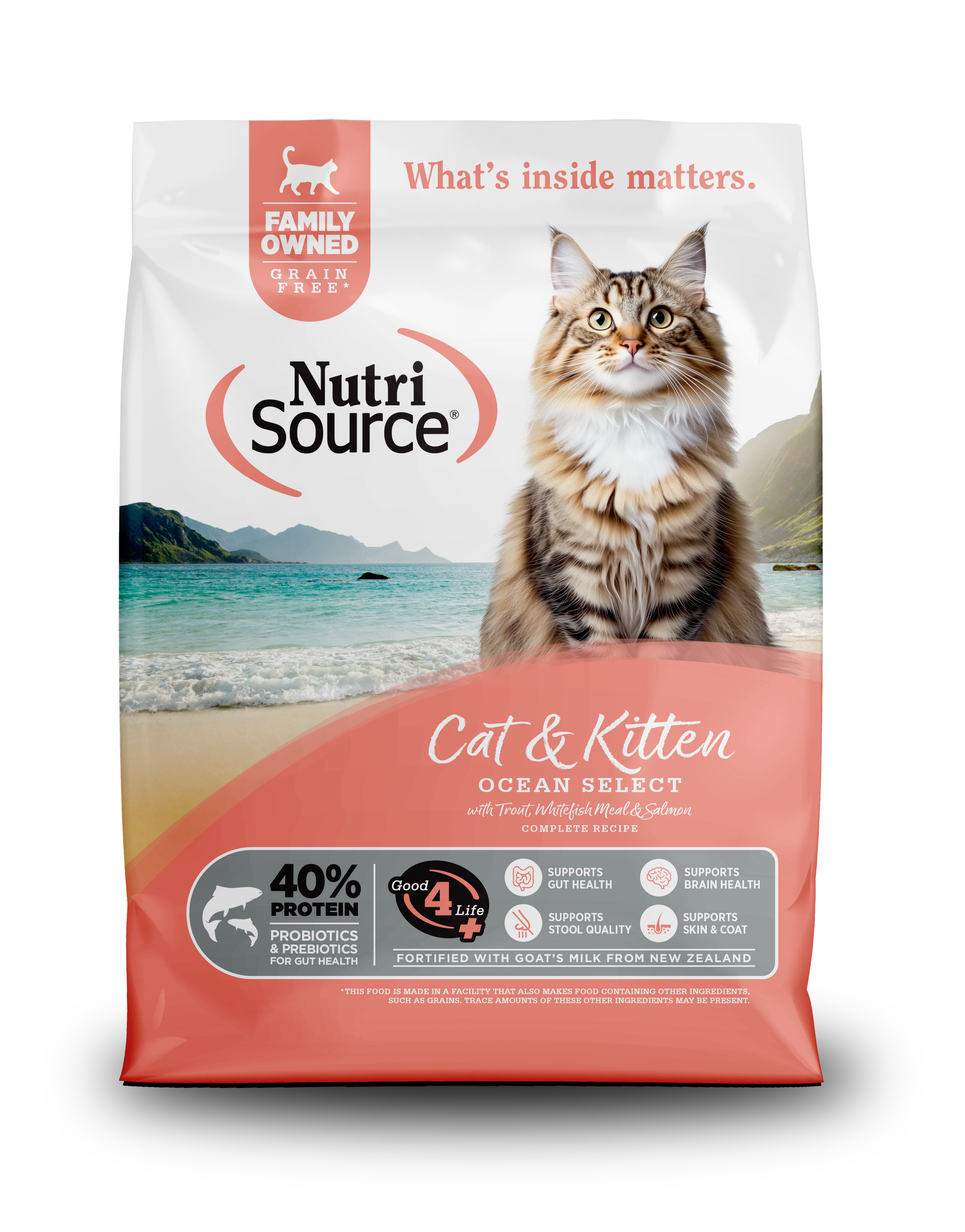NutriSource Ocean Select Grain-Free Canned Cat Food