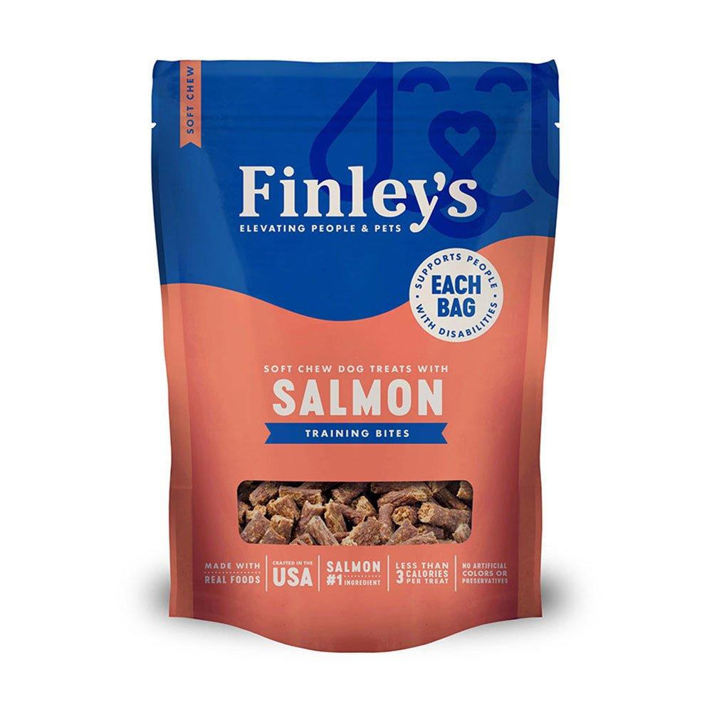 Finley'S Soft Chew Training Bites Dog Treats Salmon