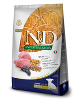 Farmina Pet Foods Farmina N&D Natural & Delicious Low Grain Mini Puppy Lamb & Blueberry Dry Dog Food 5.5-Lb Bag