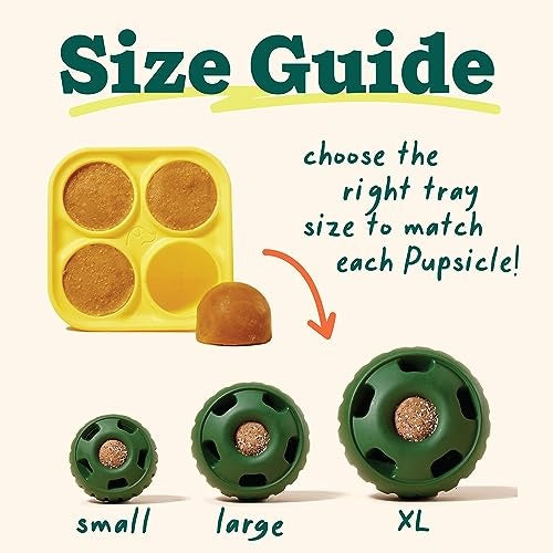 Woof Pupsicle Treat Tray X-Large Pack Of 1 Dog