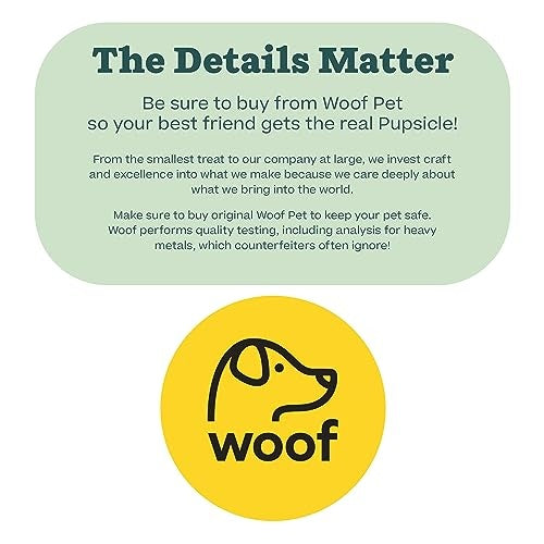 Woof Pupsicle Treat Tray X-Large Pack Of 1 Dog