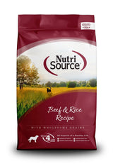 NutriSource Beef & Rice Dry Dog Food, 26 lbs.