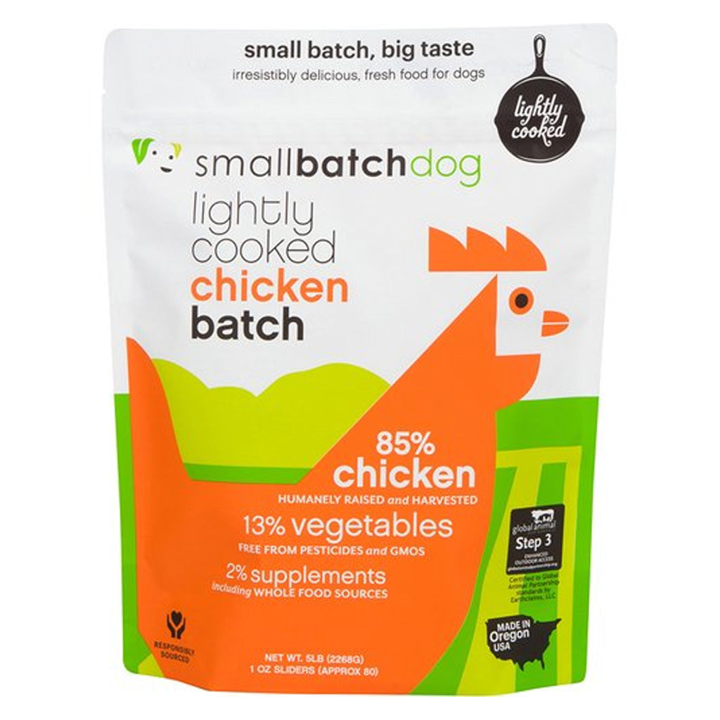 Smallbatch Pets Cooked Chicken Dog Food, 5 lbs.
