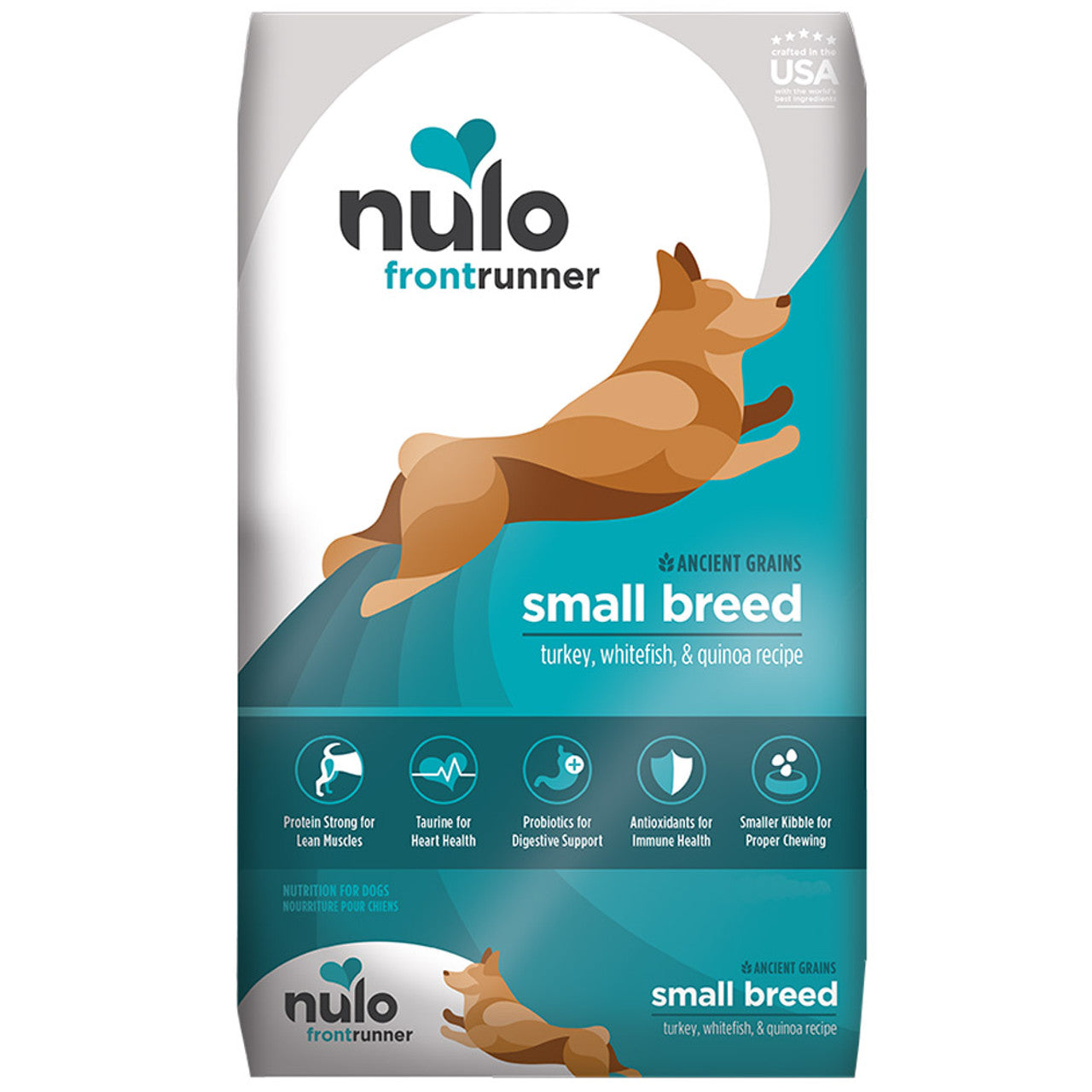 Nulo Frontrunner Ancient Grains Turkey & Whitefish Small Breed Dry Dog Food, 3 lbs.