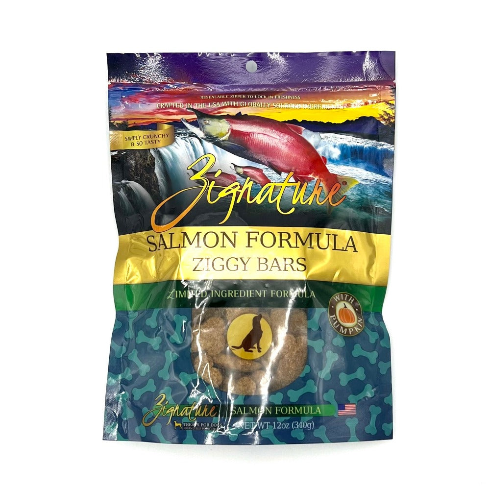 Zignature Salmon Formula Dog Biscuit Treats, 9 lbs.
