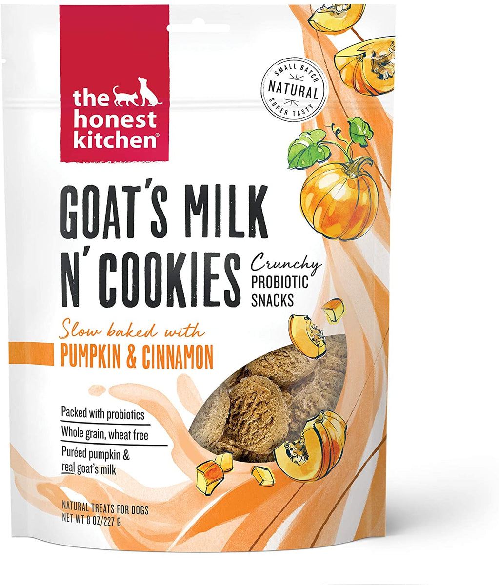 The Honest Kitchen Pumpkin Goat'S Milk Cookies, Dog 8 oz