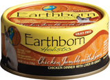 Earthborn Holistic Chicken & Liver Grain-Free Wet Cat Food, 5.5 oz.