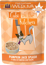 Cats in the Kitchen Pumpkin Jack Splash Tuna in Pumpkin Soup Wet Cat Food, 3 oz.