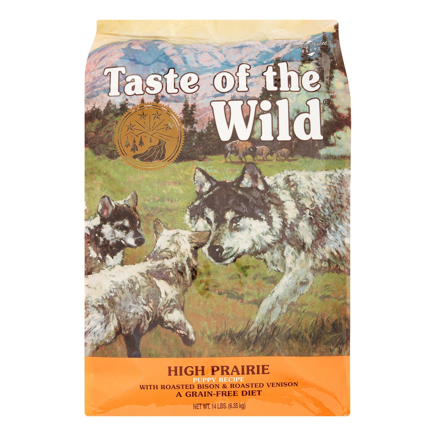 Taste of the Wild High Prairie Puppy Formula - Roasted Bison & Venison 14lb
