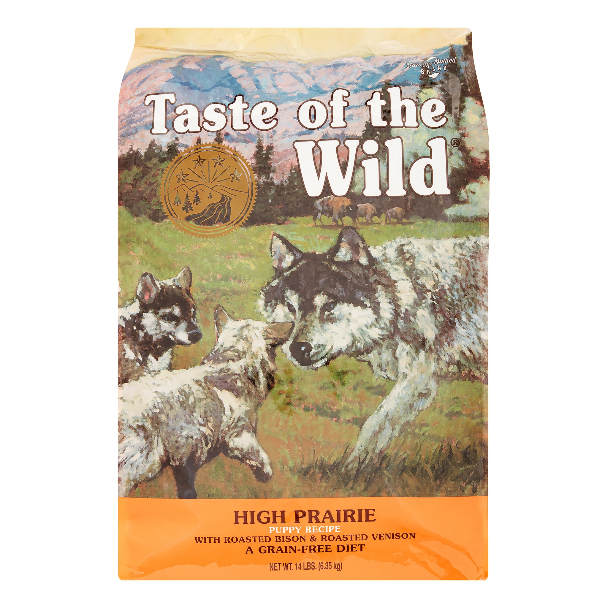 Taste of the Wild High Prairie Puppy Formula - Roasted Bison & Venison 14lb