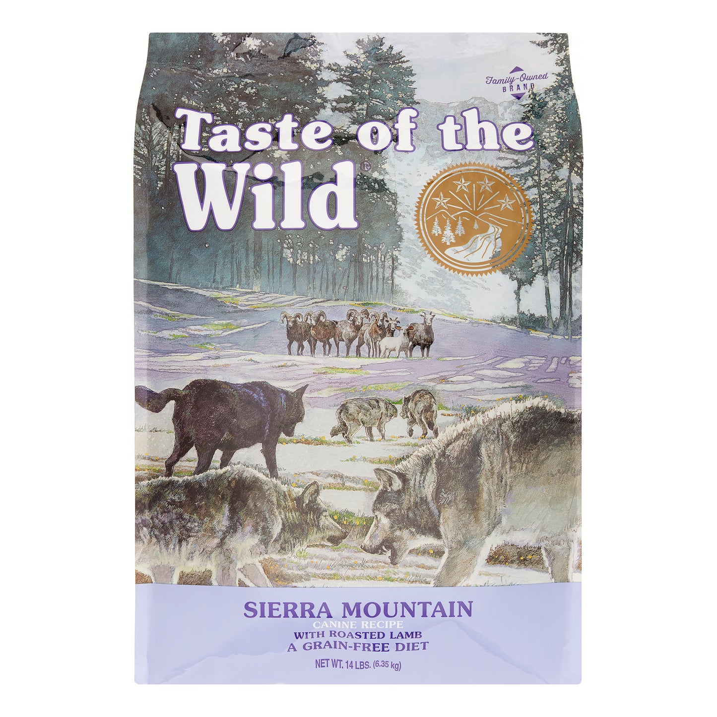 Taste of the Wild Sierra Mountain Roasted Lamb Dry Dog Food, 14 lbs.