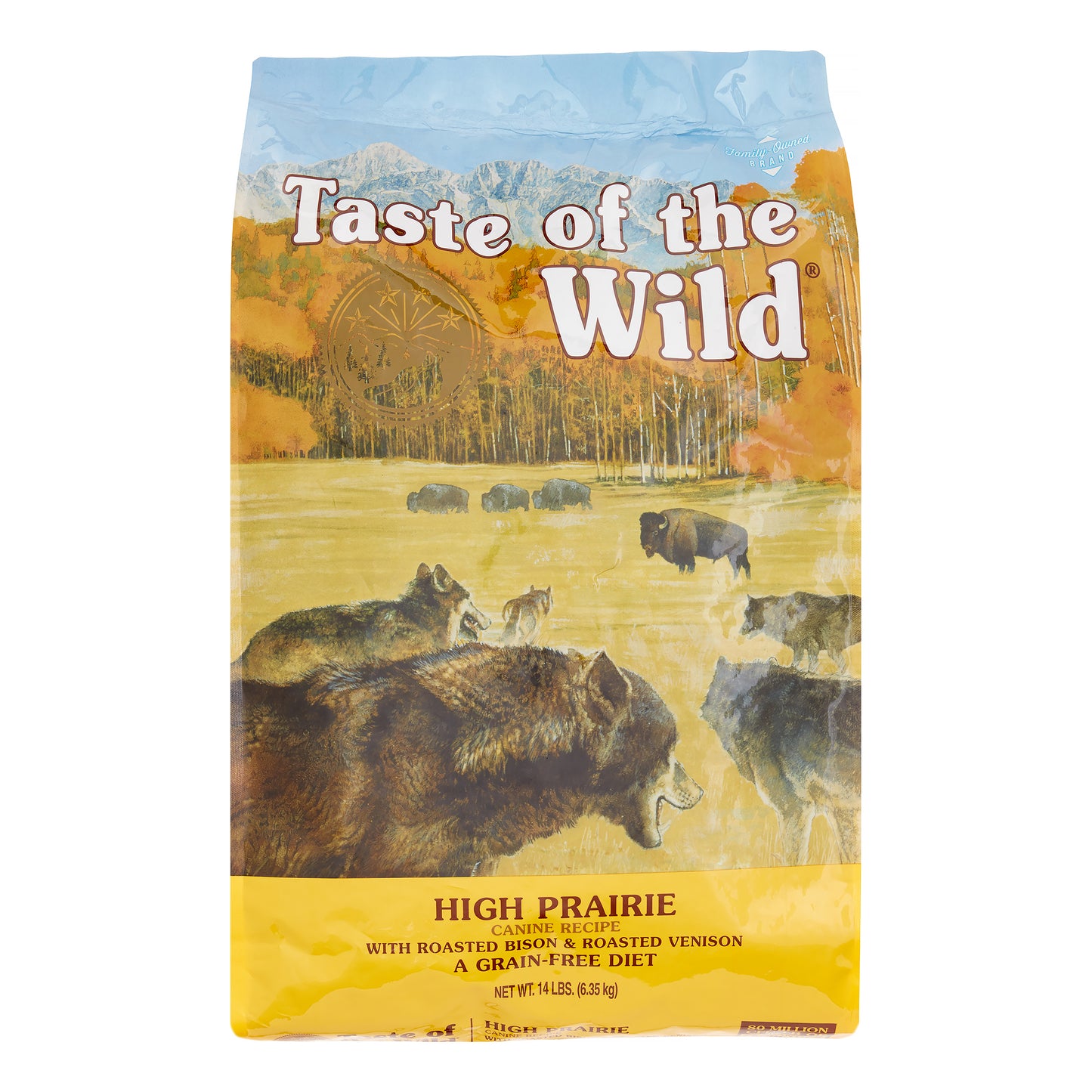 Taste of the Wild High Prairie Dry Dog Food, 14 lbs.