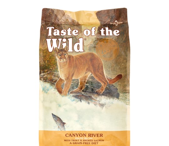 Taste of the Wild Canyon River Trout & Salmon Dry Cat Food, 14 lbs.
