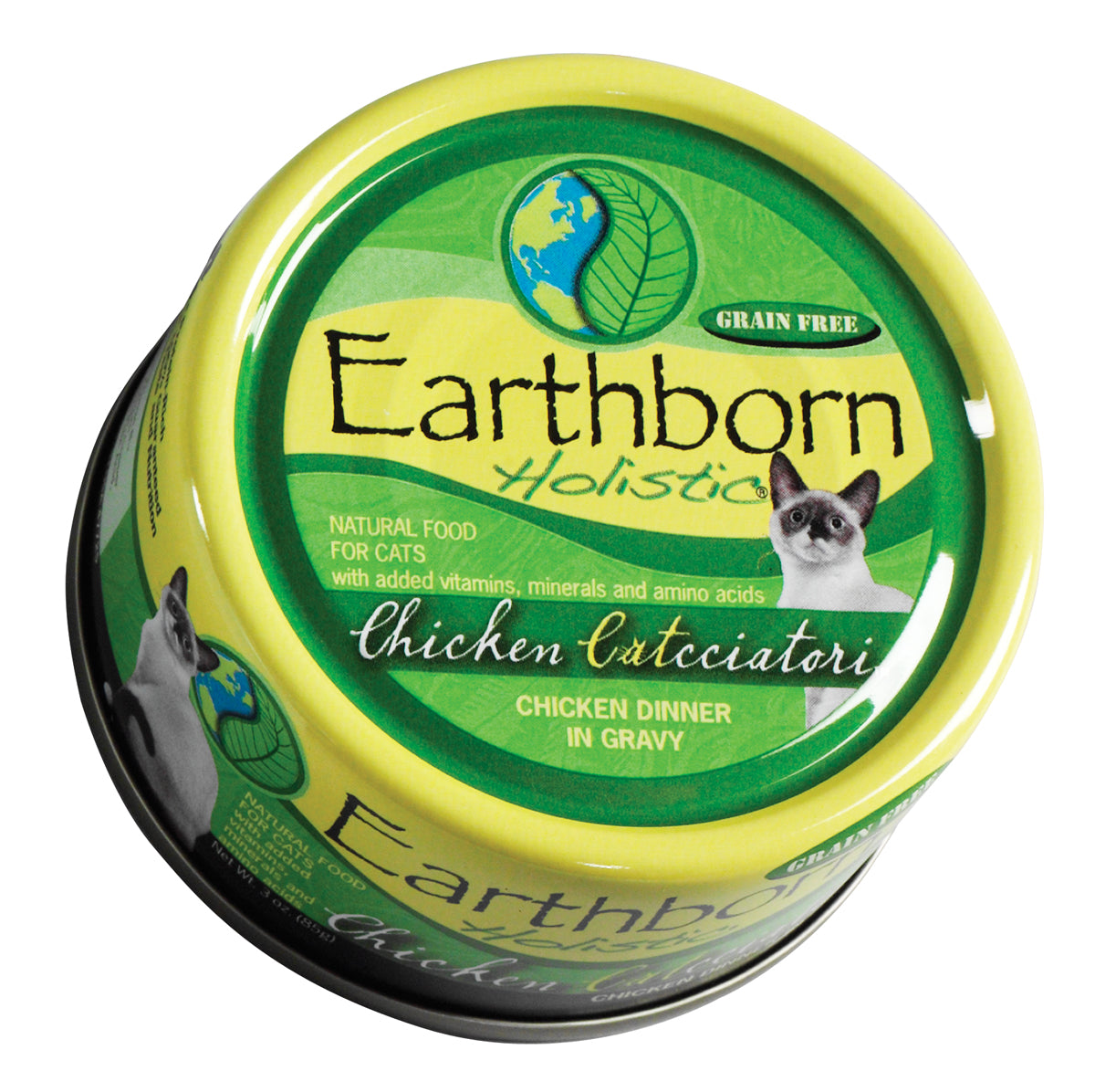 Earthborn Holistic Chicken Catcciatori Wet Cat Food, 3 oz.