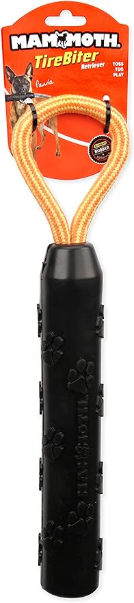 Mammoth TireBiter Advanced Dog Toy with Rope Handle, 11 in.