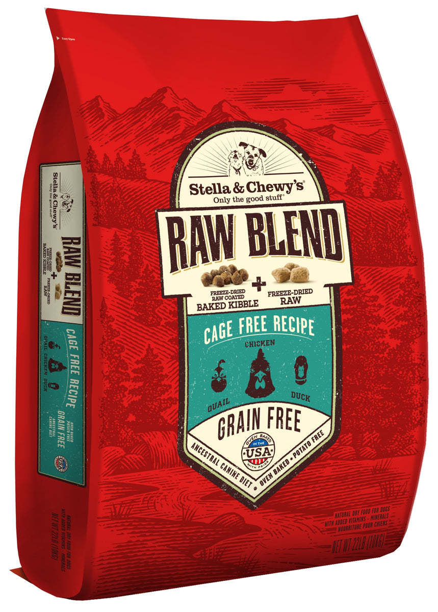 Stella & Chewy's Raw Blend Cage-Free Chicken Recipe Dry Dog Food 3.5lb
