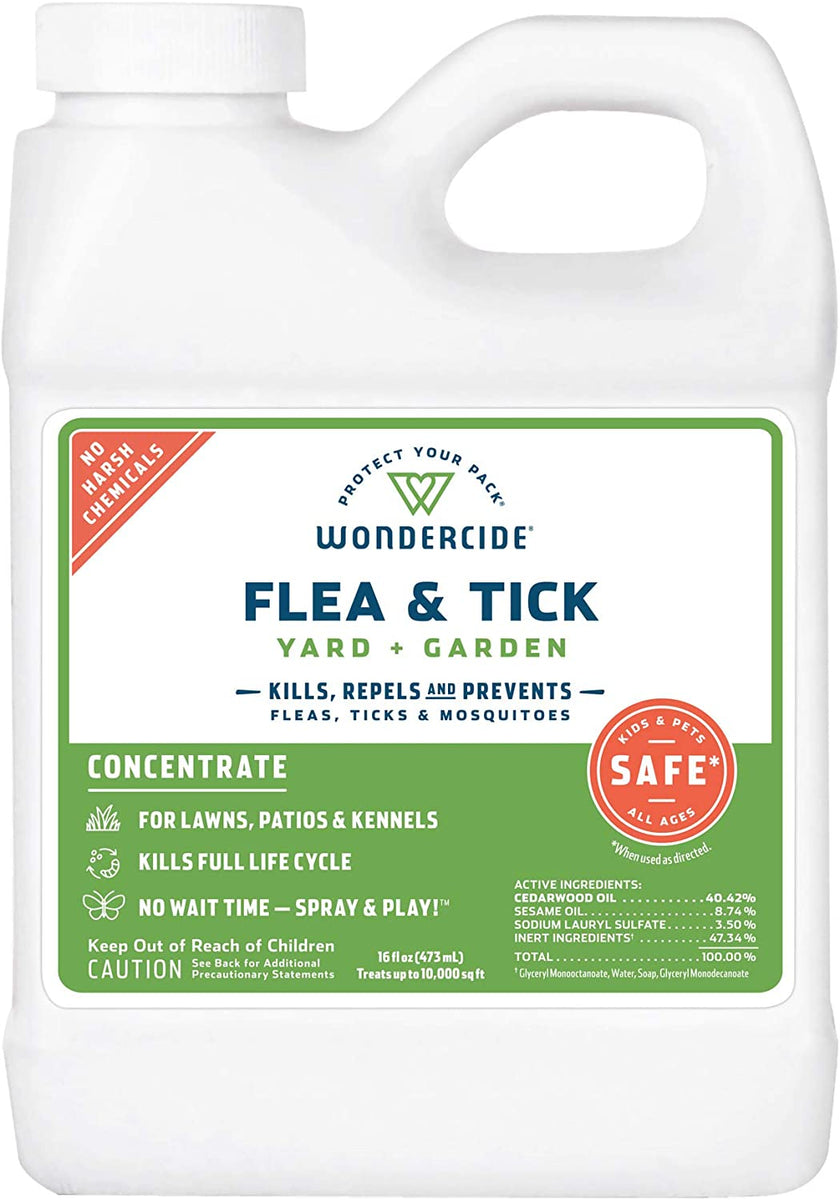 Wondercide Natural Flea & Tick Yard Spray Cedar (Concentrated) Cat 16 oz