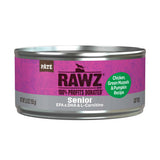 Rawz Natural Premium Pate Chicken & Green Mussels Senior Wet Cat Food, 5.5 oz.