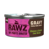 Rawz Minced in Gravy Canned Cat Food, 3 oz.