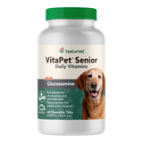 NaturVet VitaPet Senior Dog Vitamins, 60 Count