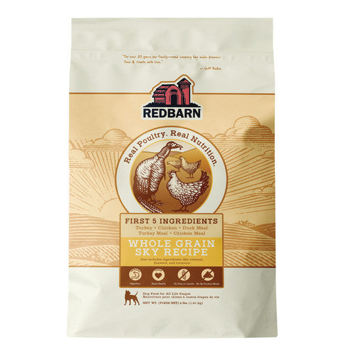 Redbarn Sky Recipe First-Five Whole Grain Dry Dog Food, 4 lbs.