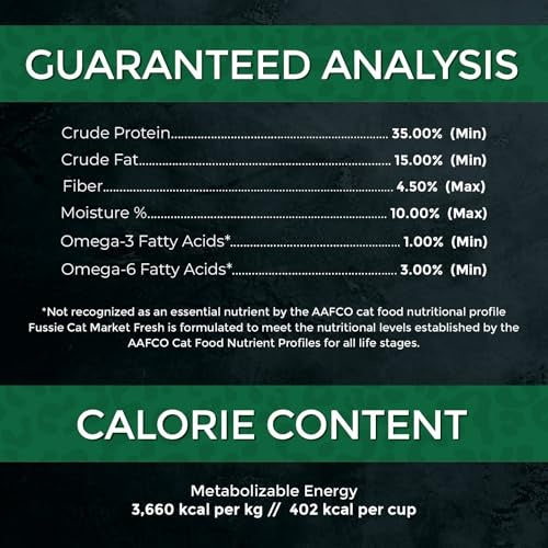 Fussie Cat Market Fresh Salmon & Chicken Recipe Grain-Free Dry Cat Food, 3.5 lbs.