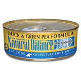 Natural Balance Limited Ingredient Duck & Green Pea Wet Cat Food, 5.5 oz.