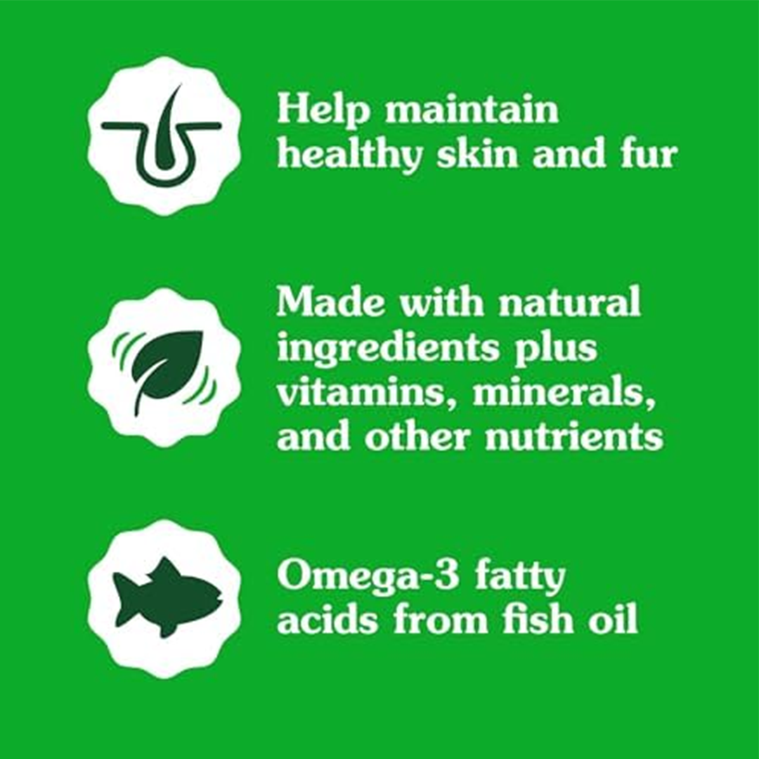 Greenies SmartBites Skin & Fur Health Salmon Flavor Cat Treats, 2.1 oz.