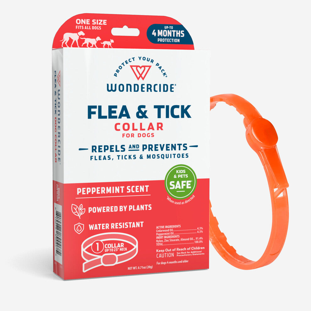 Wondercide Flea & Tick Dog Collar with Natural Essential Oils