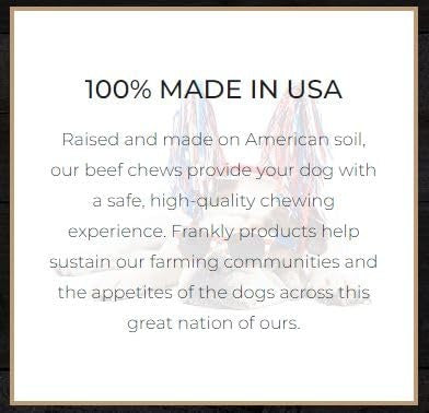 Frankly Original Beef Chew, 8 oz.