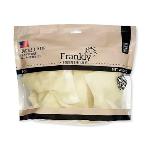 Frankly Natural Flavored Beef Chew Chips, 8 oz.