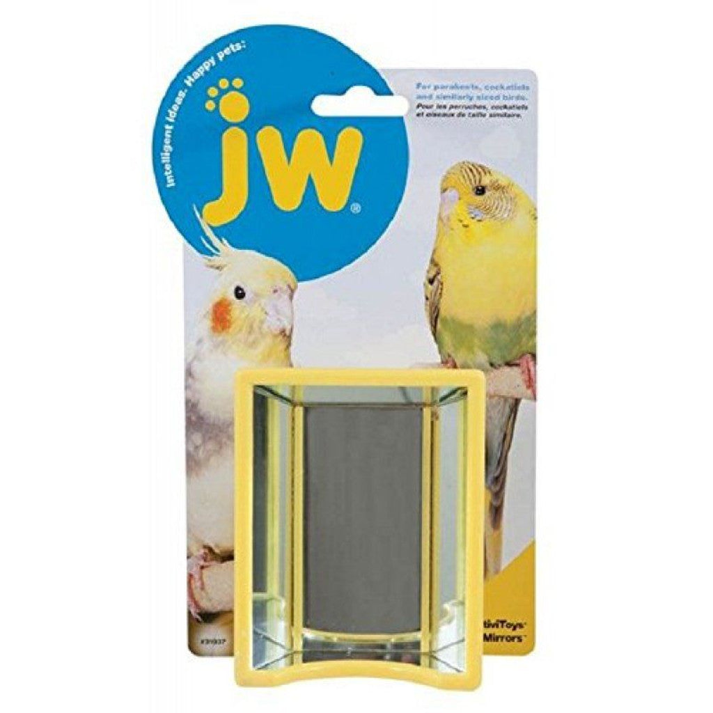 JW Pet Hall of Mirrors Bird Toy, 5.25 x 1.5 x 8.75 in.