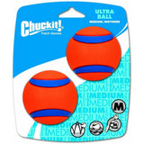 Chuckit! Ultra Ball Dog Toy, Medium (2 Pack)