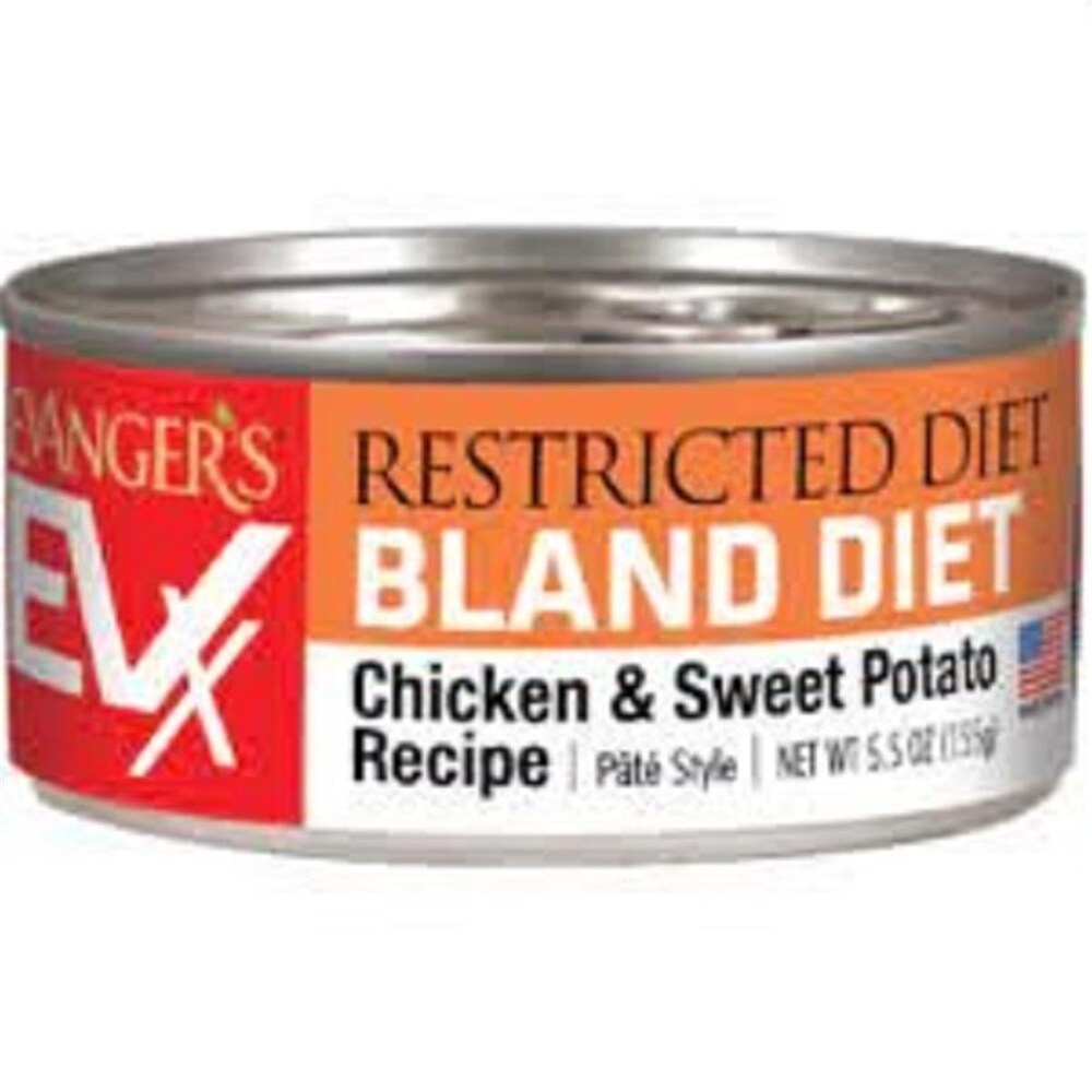 Evanger's EVX Restricted Diet Chicken Wet Cat Food, 5.5 oz.