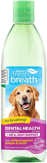 Tropiclean Fresh Breath Water Additive, Hip & Joint, . Cat 16 oz