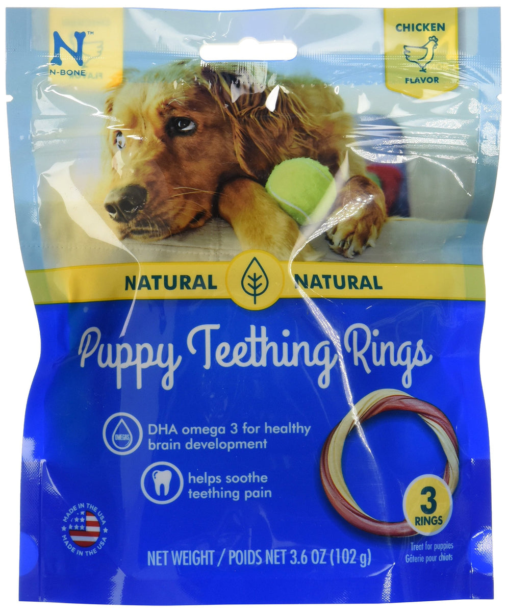 N-Bone Puppy Teething Rings (3 Count)