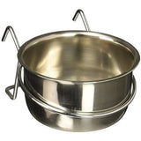 SPOT Ethical Pet Stainless Steel Coop Cup with Wire Hanger, 10-30 oz.