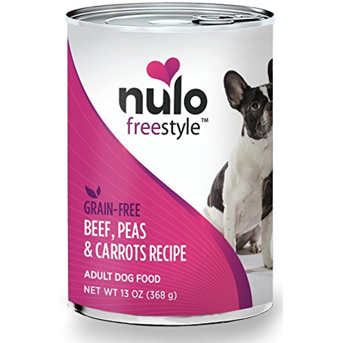 Nulo FreeStyle Beef & Vegetables Grain-Free Canned Dog Food, 13 oz.