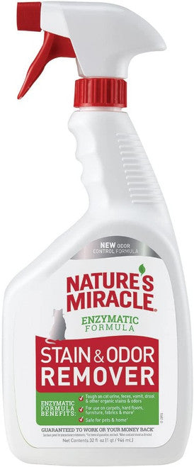 Nature's Miracle Cat Stain & Odor Remover, 32 fl. oz.