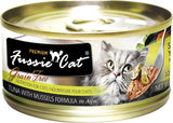 Fussie Cat Premium Tuna with Mussels Canned Cat Food, 2.82 oz.