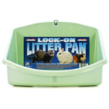 Marshall High-Back Lock-On Litter Pan for Small Animals