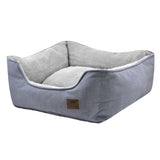 Tall Tails Bolster Dog Bed, Medium, Charcoal