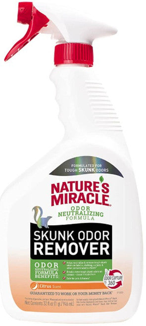 Nature's Miracle Citrus Skunk Odor Remover, 32 fl. oz.