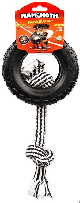 Mammoth TireBiter II with Rope Dog Toy, X-Large