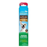 TropiClean Fresh Breath Enticers Peanut Butter & Honey Teeth Gel for Dogs, 2 oz.