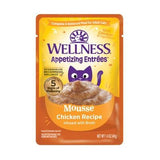 Wellness Appetizing Entrees Mousse Chicken Recipe Infused with Broth Wet Cat Food, 1.4 oz.