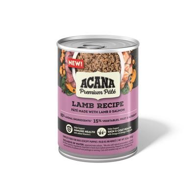 Acana Premium Pate Lamb Recipe Wet Dog Food, 12.8 oz Can